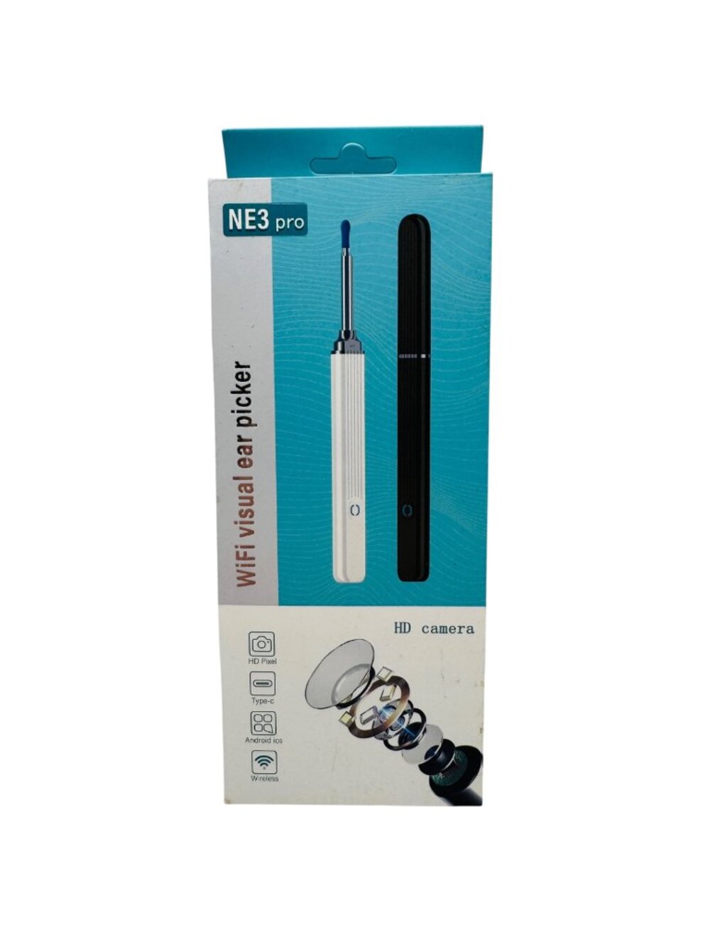 WiFi Visual Ear Picker NE3 Pro With HD Camera Rechargeable Type-C Android & iOS